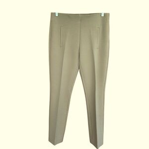 Chico’s Camel Pull-On Elastic Waist Pants, XS